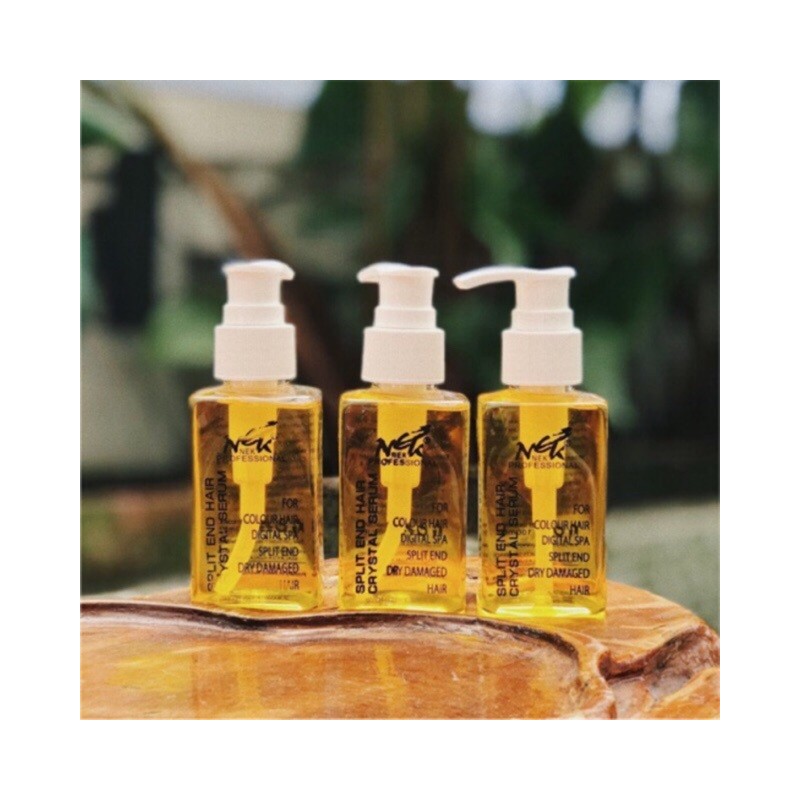 NEK Hair Oil Split End Crystal Hair Serum for Dry & Damaged Hair 100ml