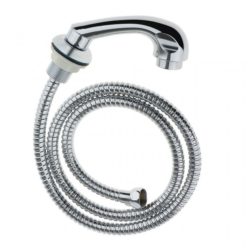 Shampoo Bowl Sink Spray Hose CHROME