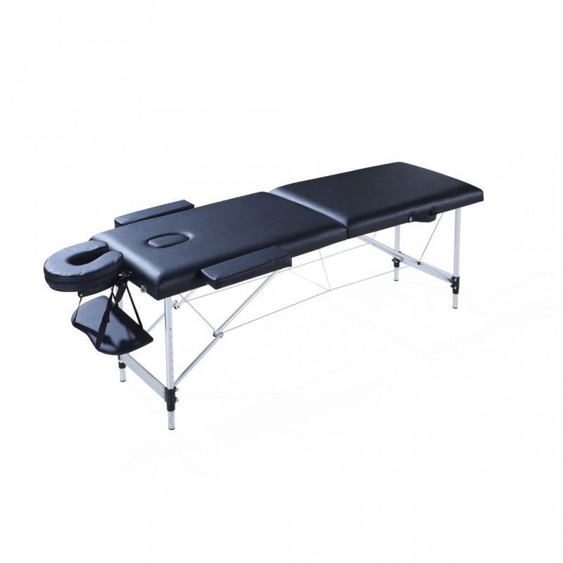 D.BROWN LIGHTWEIGHT PORTABLE MASSAGE TABLE ALUMINUM LEGS