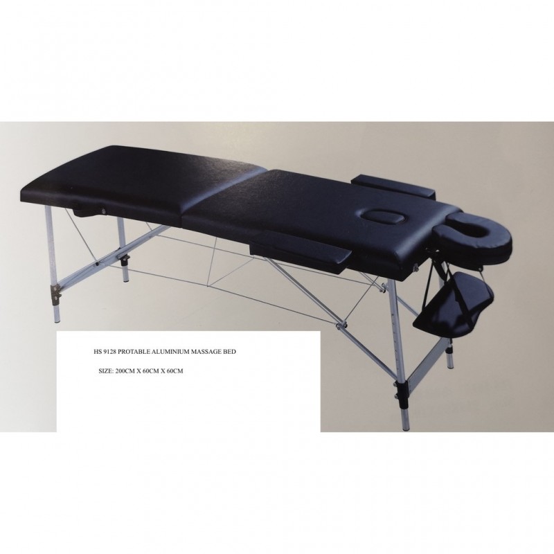 D.BROWN LIGHTWEIGHT PORTABLE MASSAGE TABLE ALUMINUM LEGS
