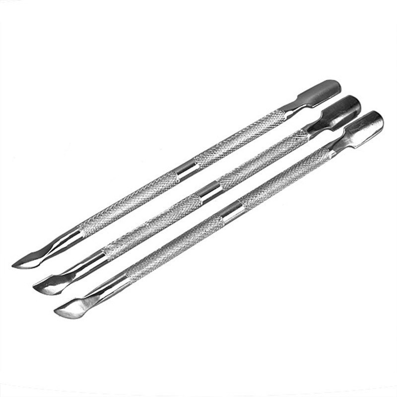 Nail File Cuticle Pusher Stainless Steel Nail Tools